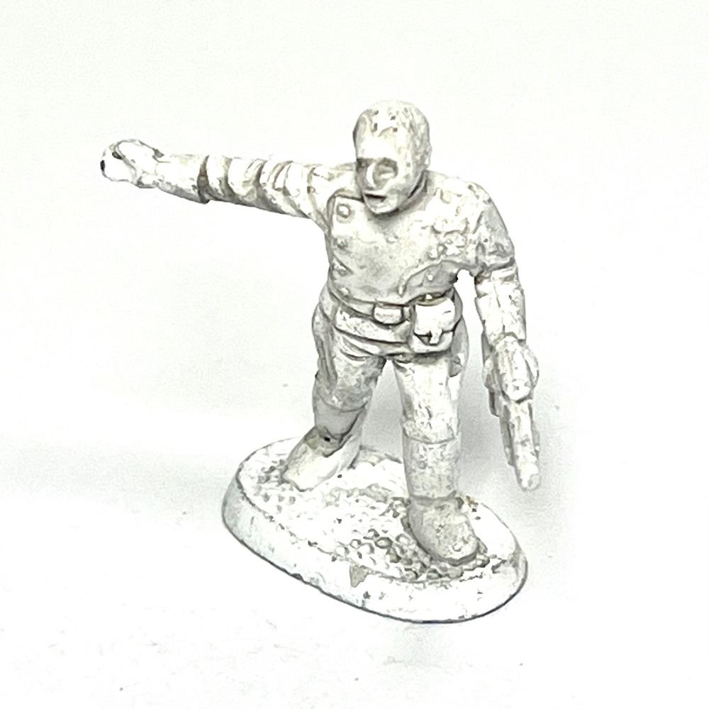 Grenadier Future Warriors 1518a‎ Corporate Tactical Leader Metal 1991 Miniature